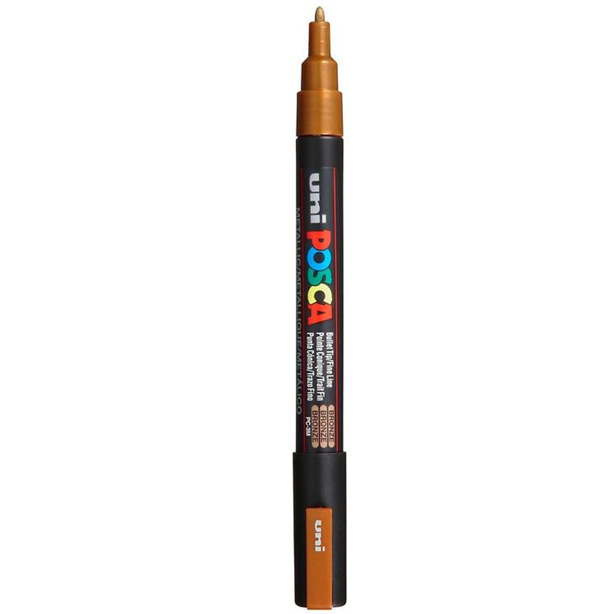 Posca Tusch - PC-3M - Metallisk Bronze