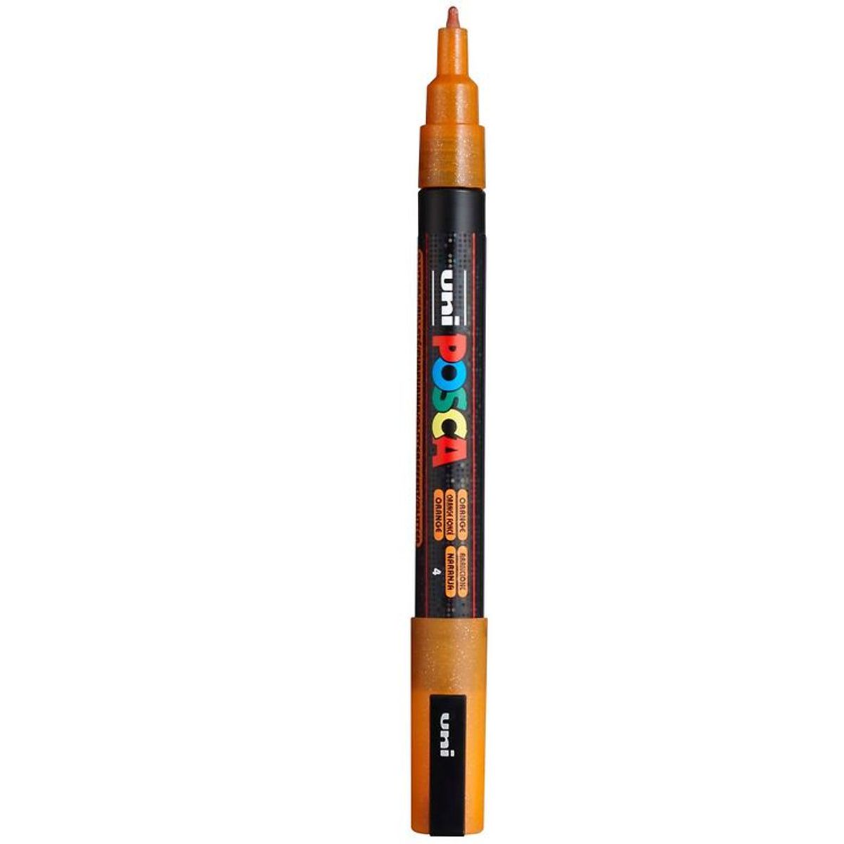 Posca Tusch - PC-3ML - Mørk Orange m. Glimmer