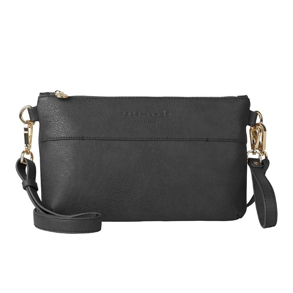 Rosemunde Clutch - Black Gold