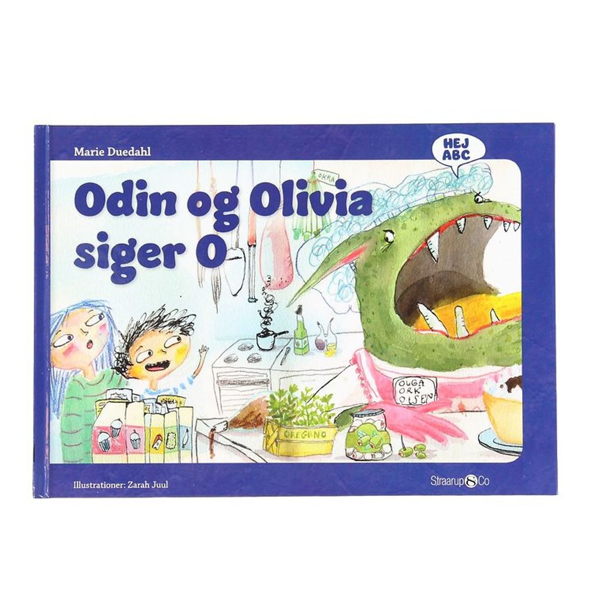 Straarup & Co Bog - Hej ABC - Odin og Olivia Siger O - Dansk