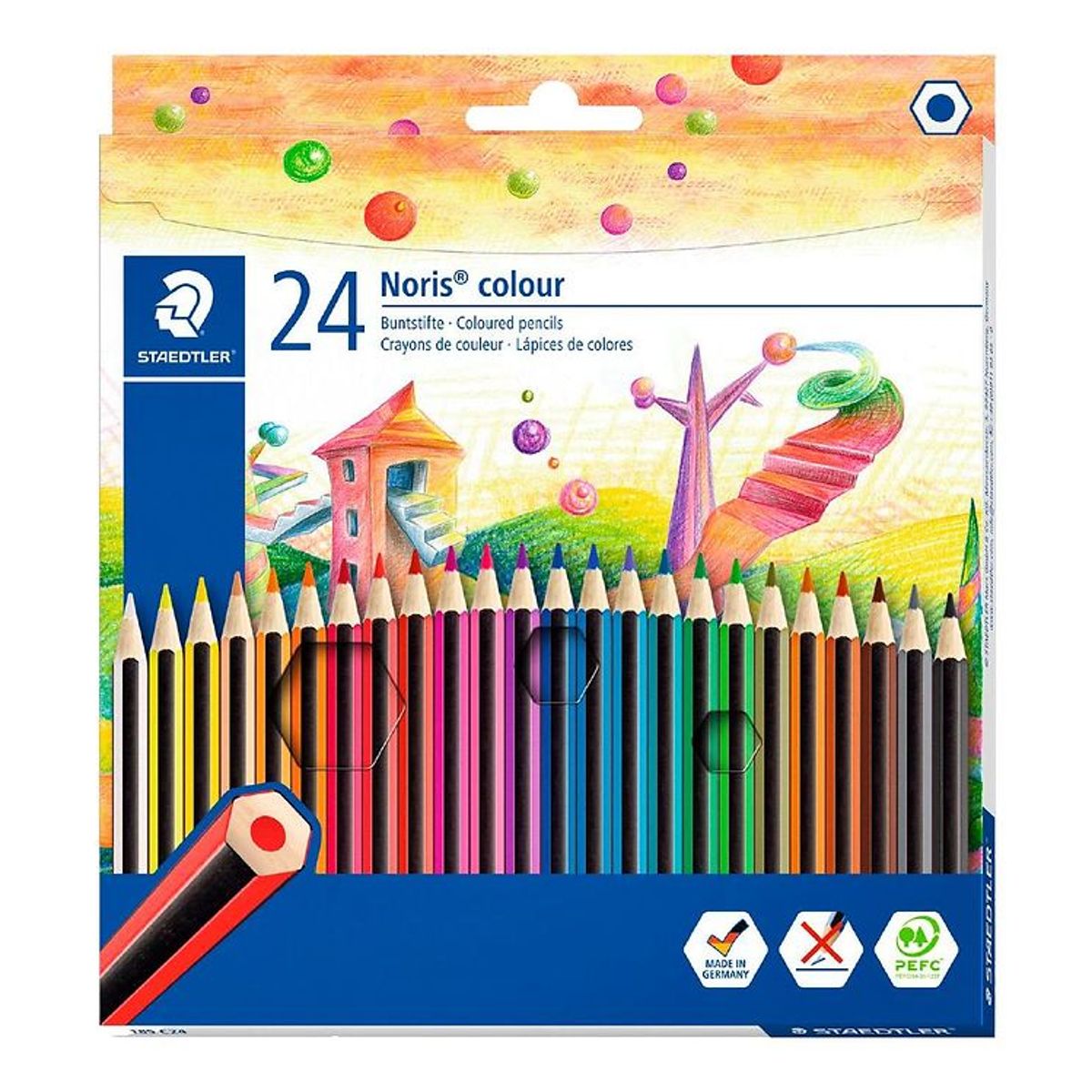 Staedtler Farveblyanter - Noris Colour - 24 stk