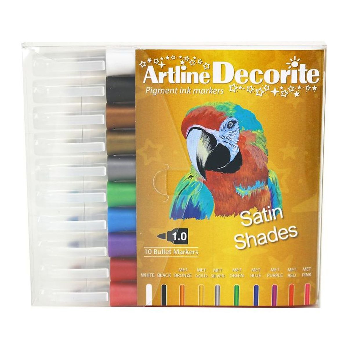 Artline Tuscher - Decorite - 10 stk. - Satin