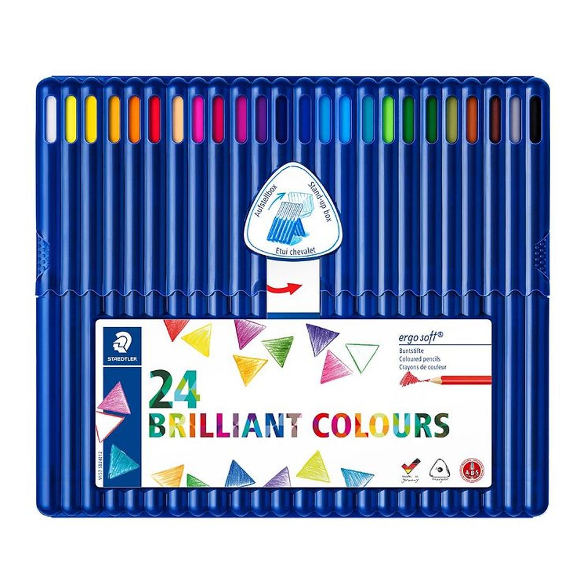 Staedtler Farveblyanter - Ergo Soft - 24 stk