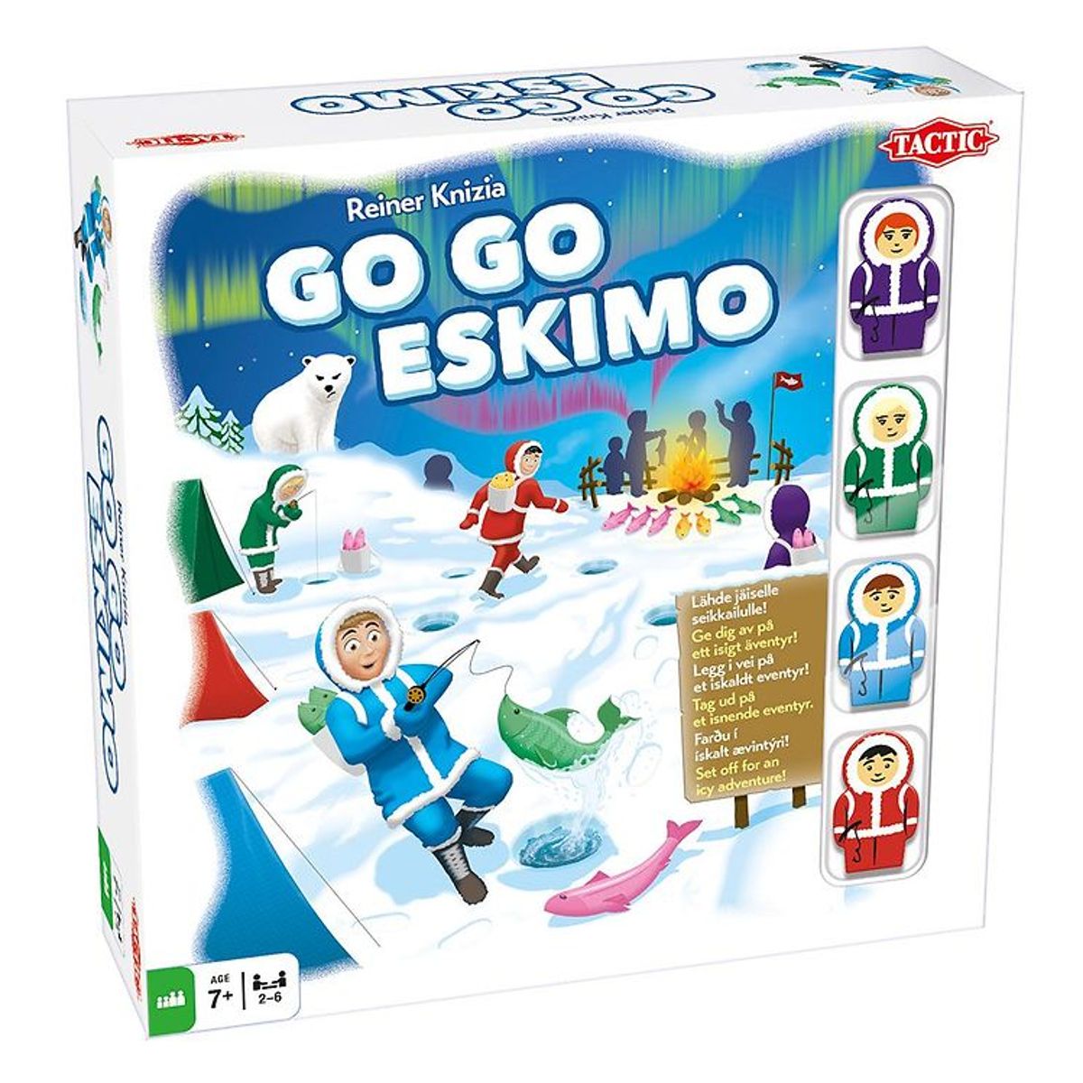 TACTIC Brætspil - Go Go Eskimo