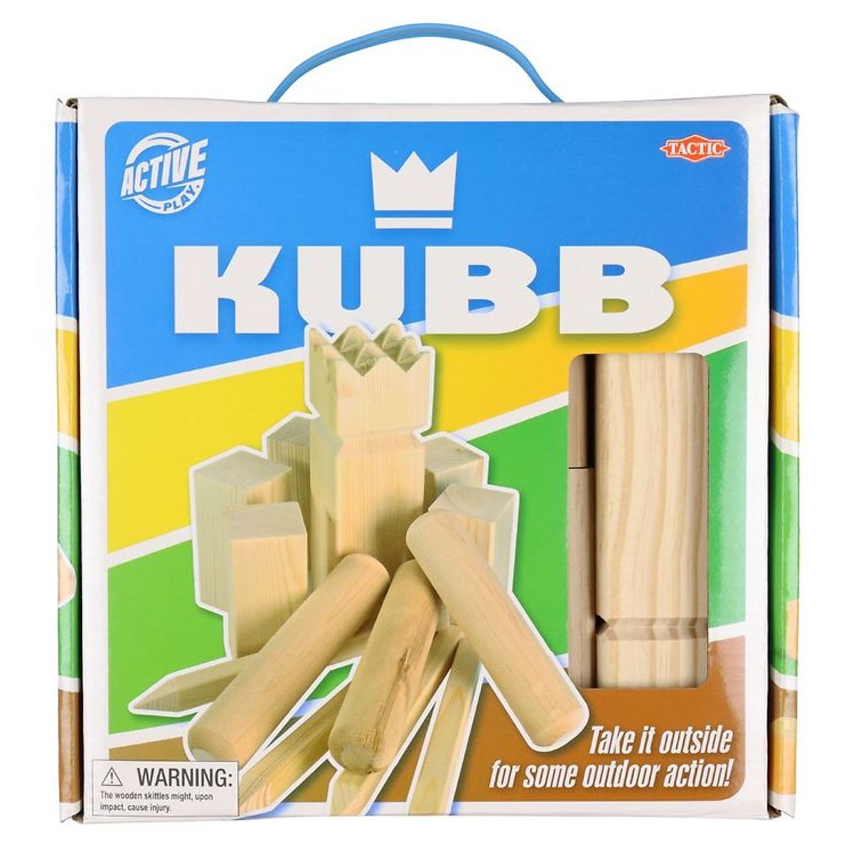 TACTIC Spil - Træ - Kubb - Active Play