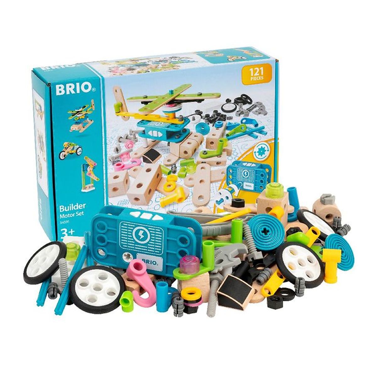 BRIO Builder Motorsæt 34591