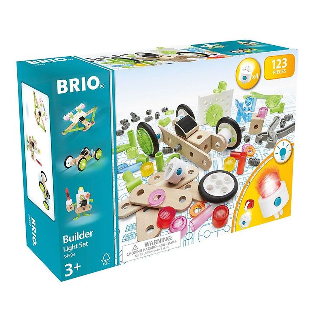 BRIO Builder Lyssæt 34593