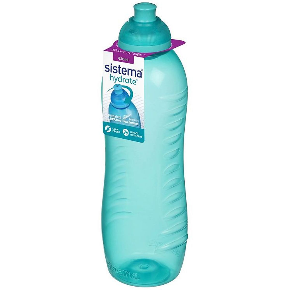 Sistema Drikkedunk - Squeeze - 620 ml - Turkis