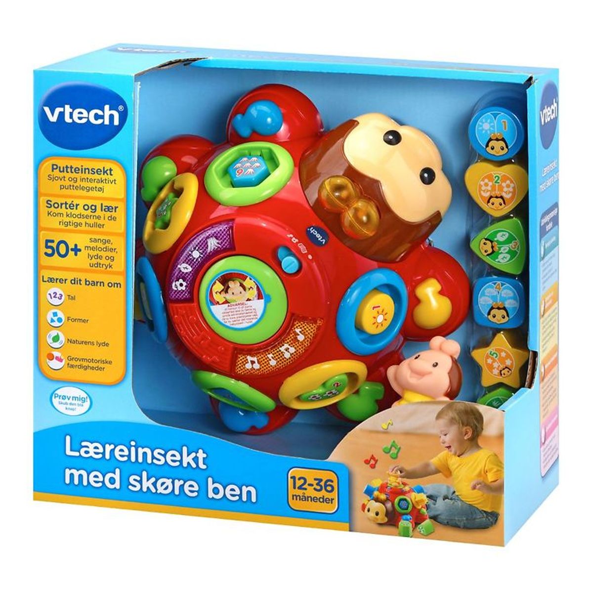 Vtech Aktivitetslegetøj - Læreinsekt Med Skøre Ben - Dansk