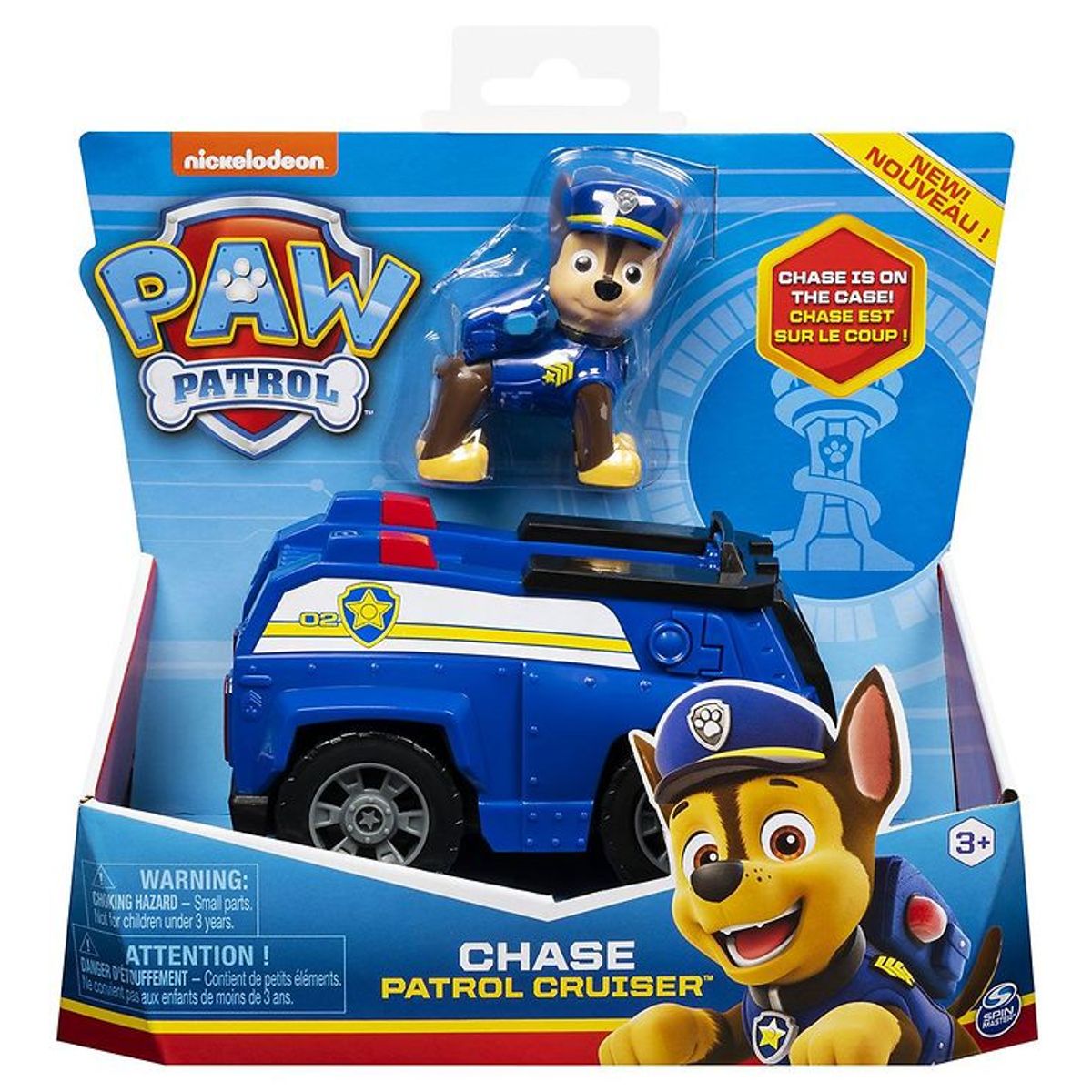 Paw Patrol Legetøjsbil - Basic - Chase Patrol Cruiser