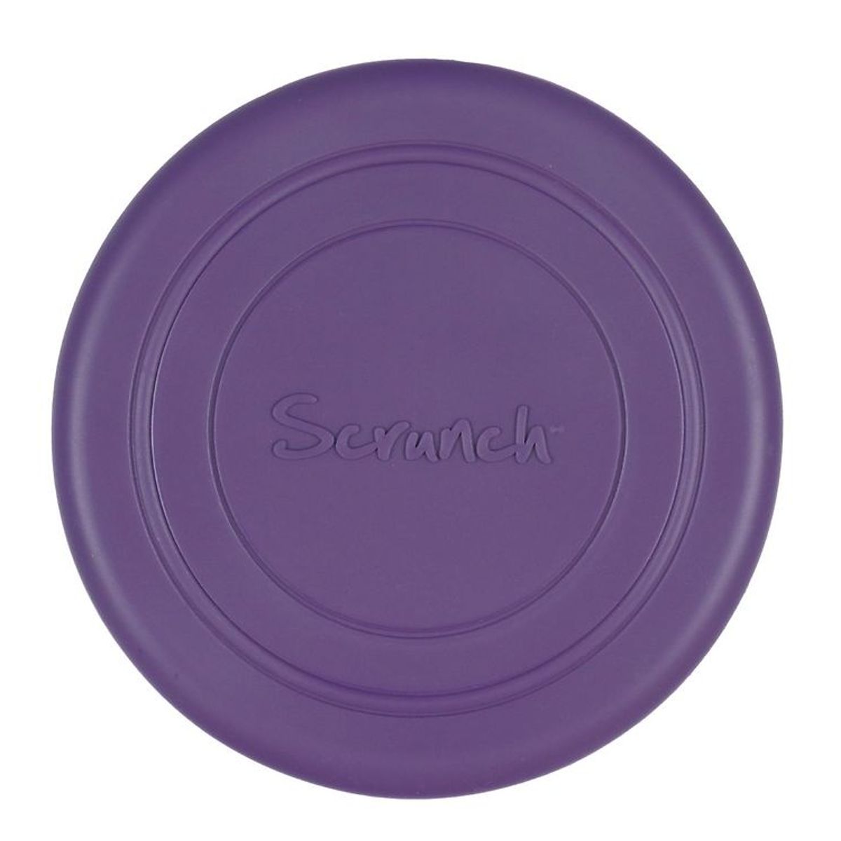 Scrunch Frisbee - Silikone - Ø 18 cm - Dark Purple