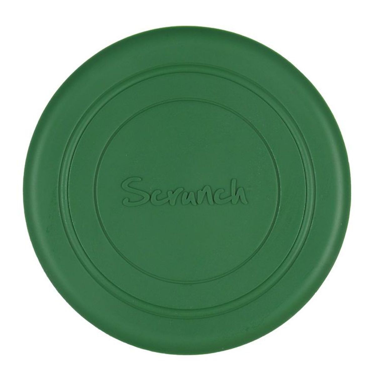 Scrunch Frisbee - Silikone - Ø 18 cm - Dark Moss Green