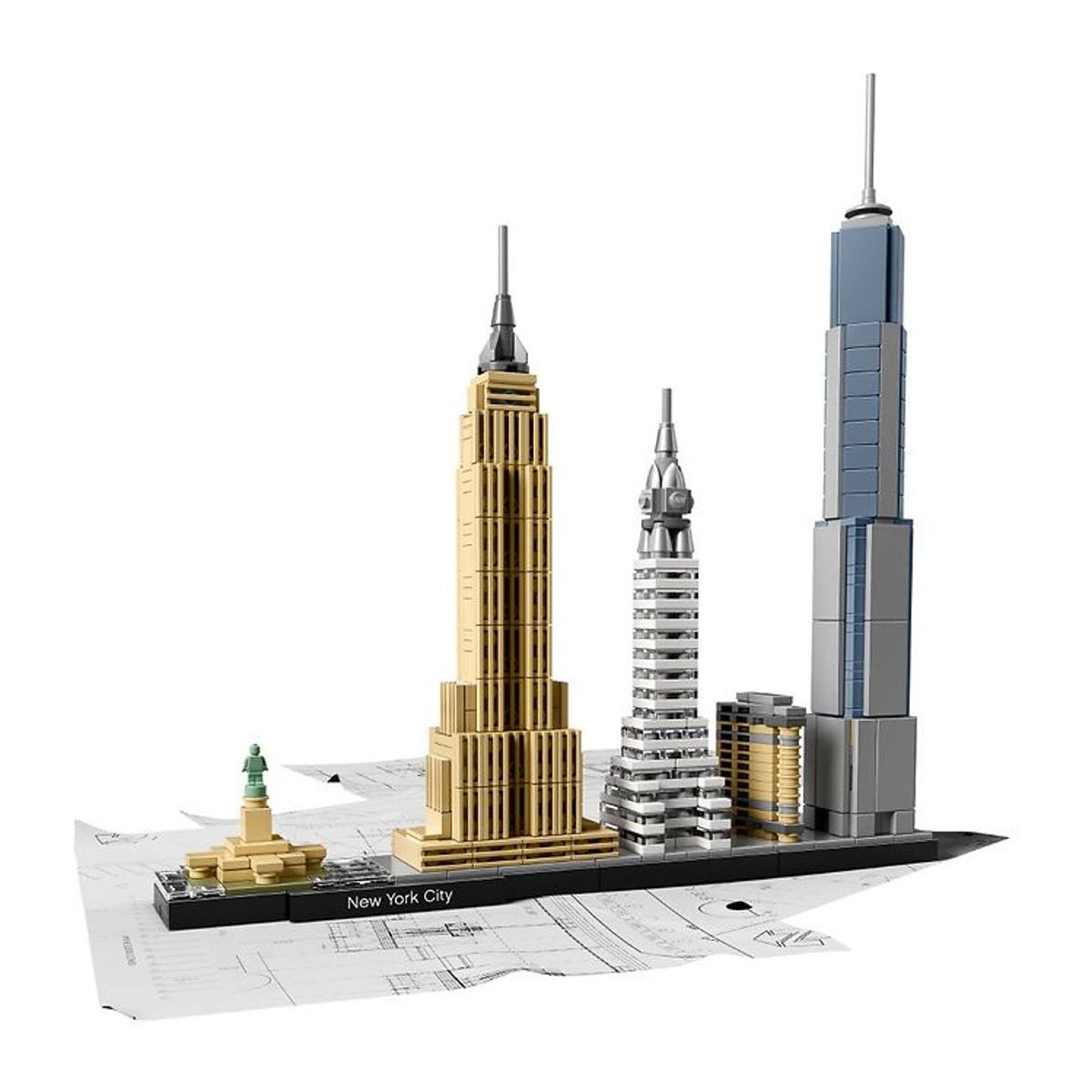 LEGO ® Architecture - New York City 21028 - 598 Dele