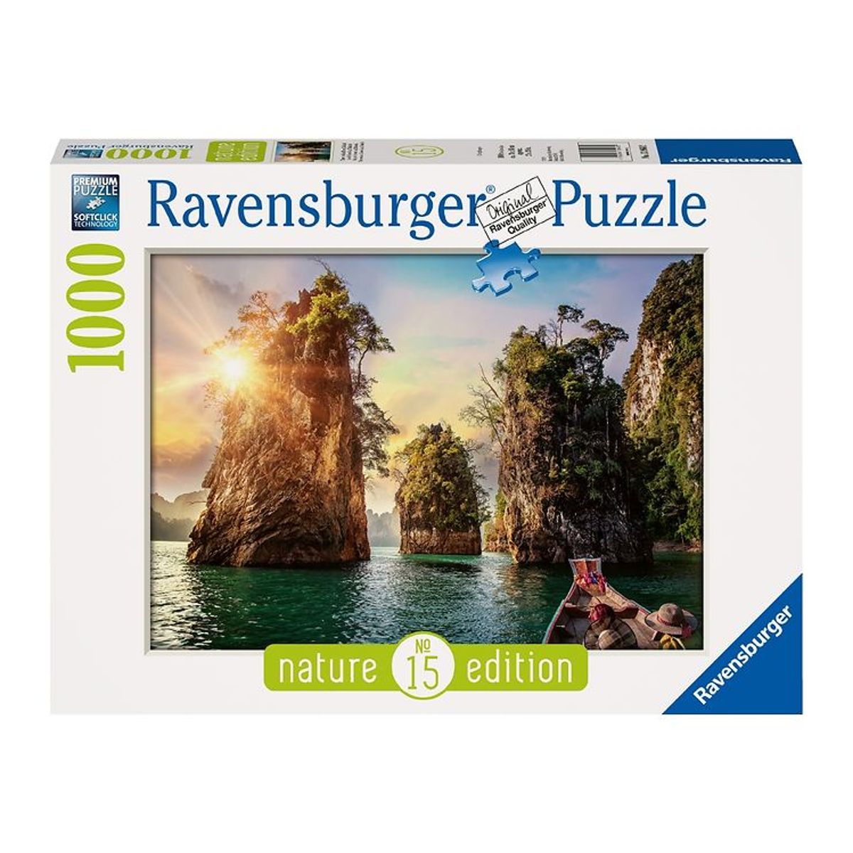 Ravensburger Puslespil - 1000 Brikker - The Rocks In Cheow, Thai