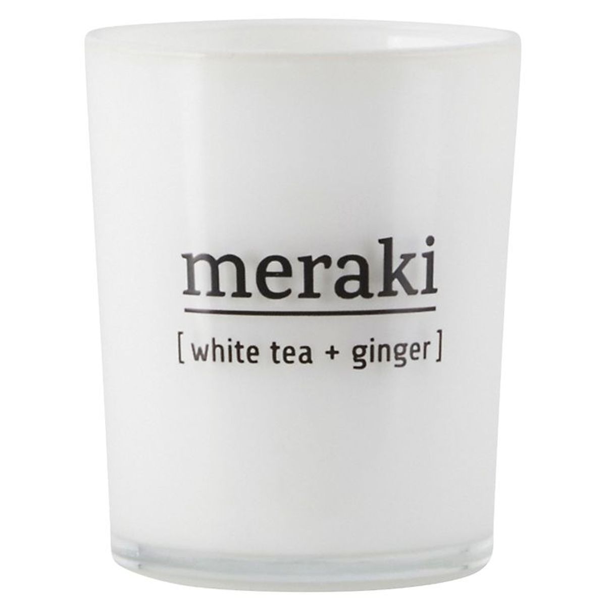 Meraki Duftlys - 60 g - White Tea & Ginger