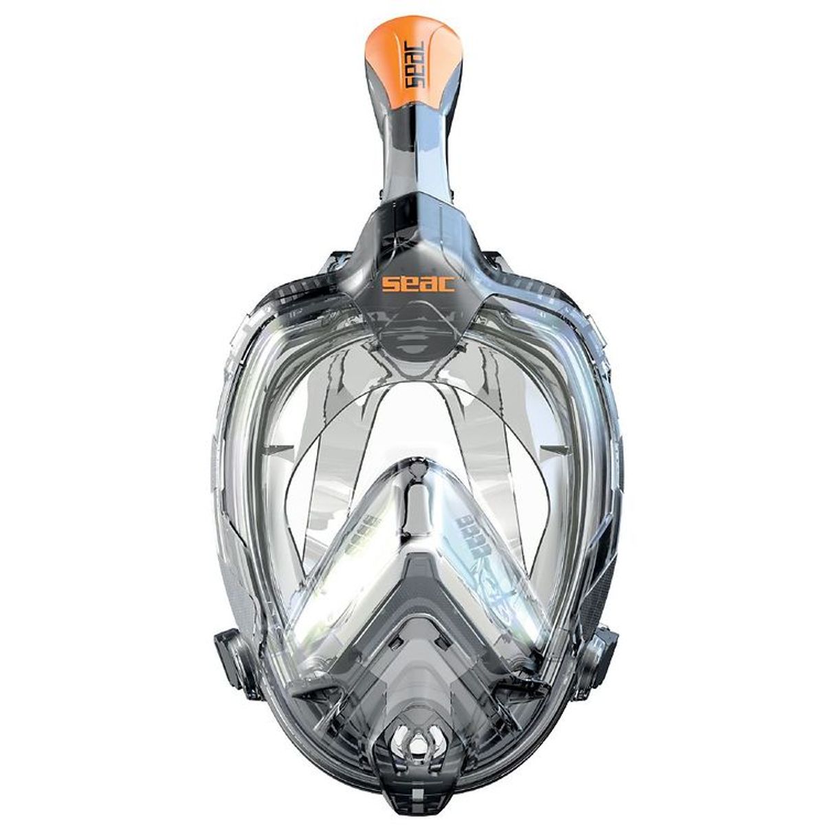 Seac Snorkelmaske - Libera - Sort/Orange