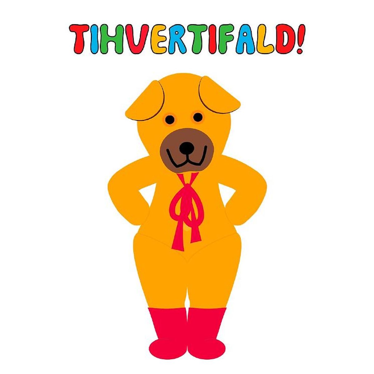 Citatplakat Plakat - A3 - Bamse - Tihvertifald