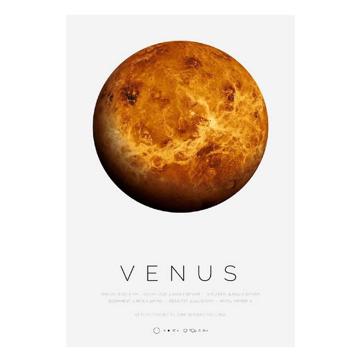 Citatplakat Plakat - B2 - Venus