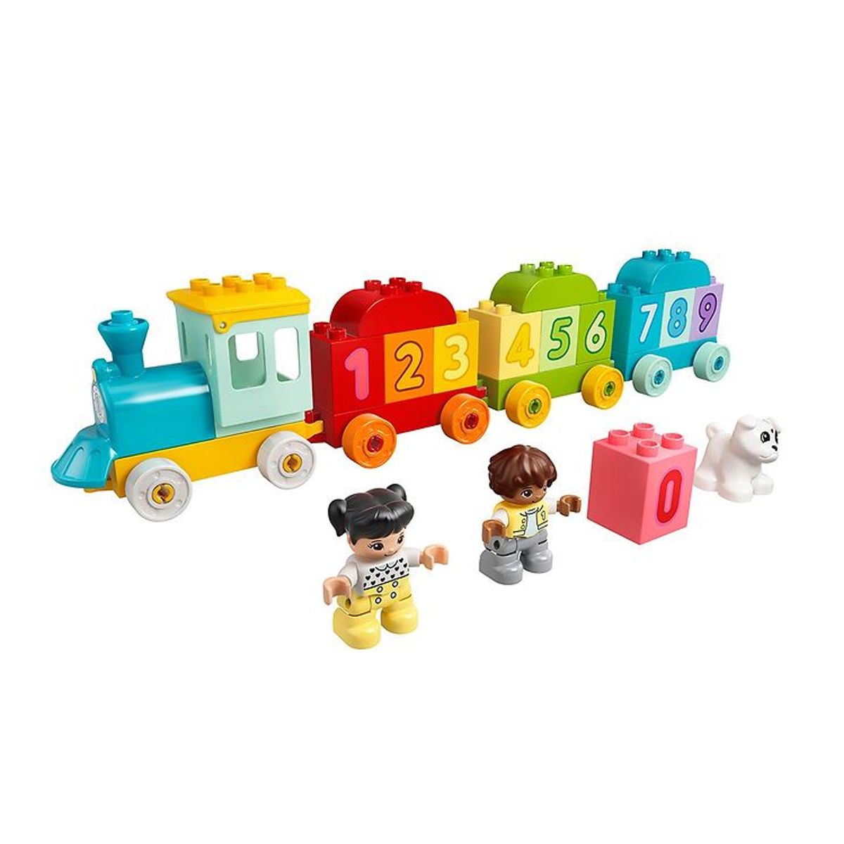 LEGO ® DUPLO - Tog Med Tal - Lær At Tælle 10954 - 23 Dele