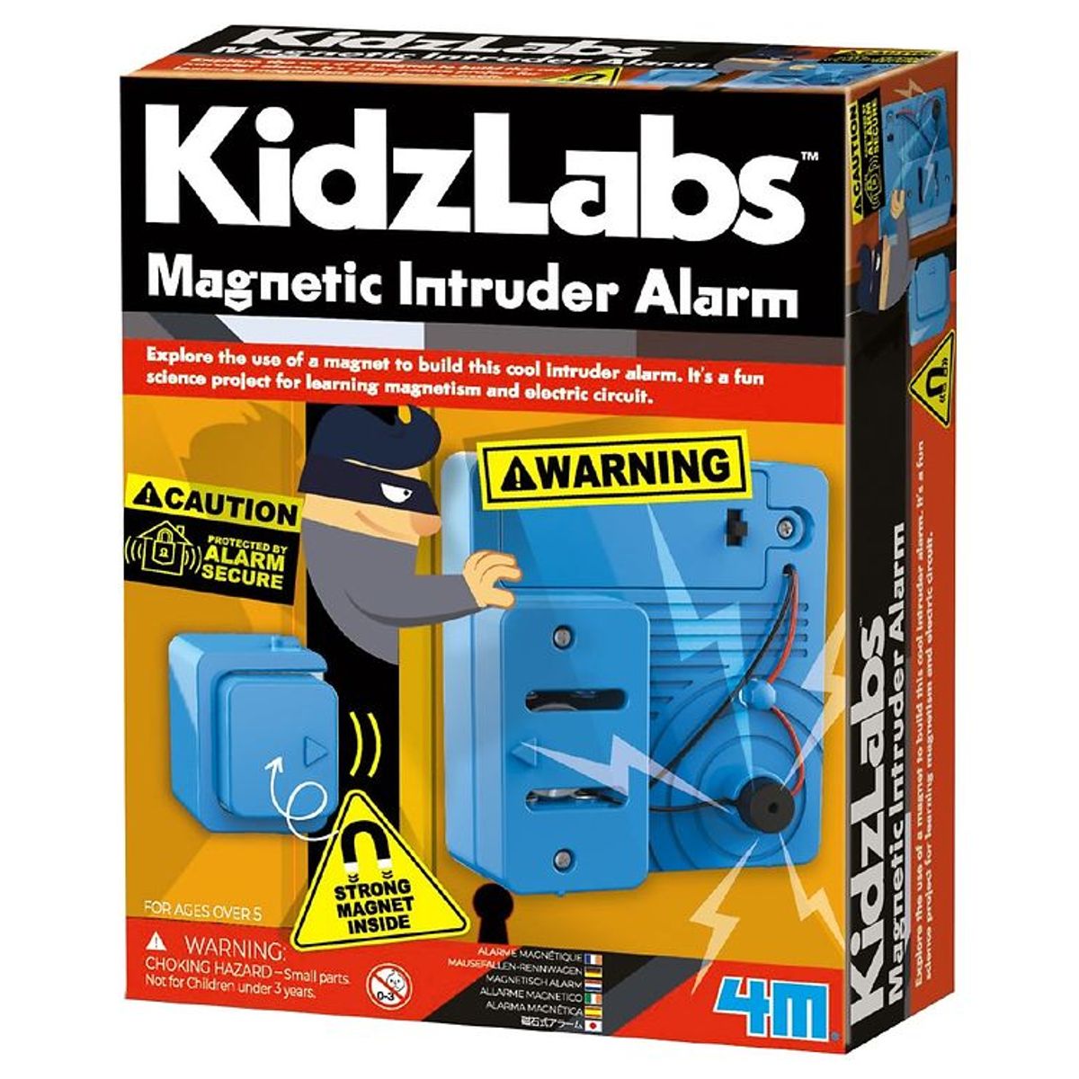 4M - KidzLabs - Magnetisk Tyverialarm