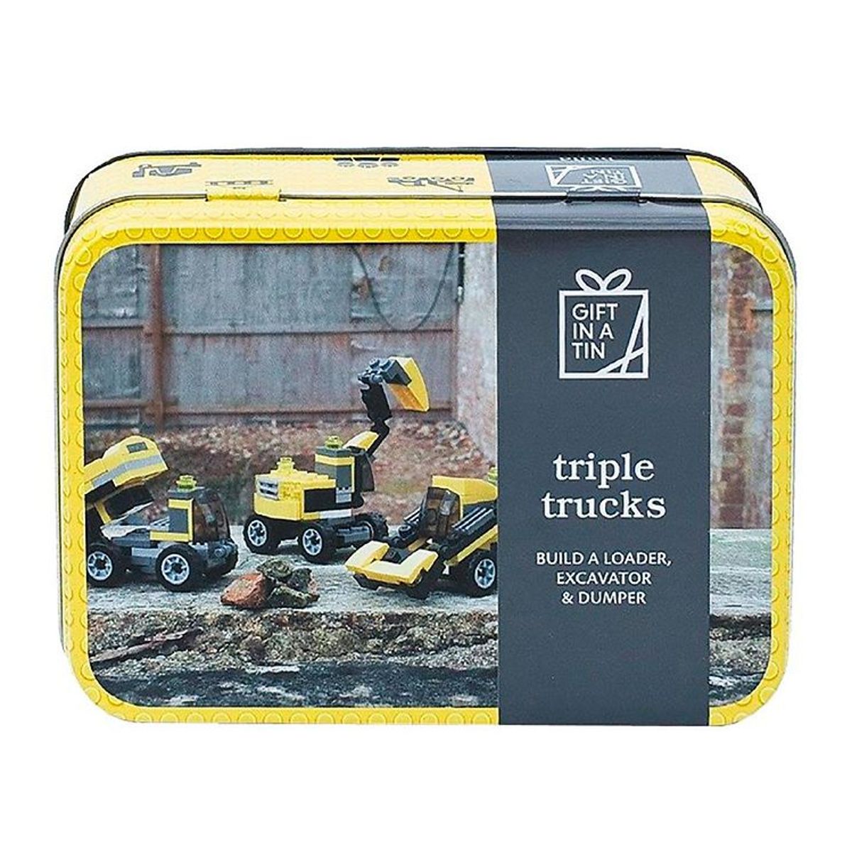 Gift In A Tin Byggesæt - Build - Triple Trucks