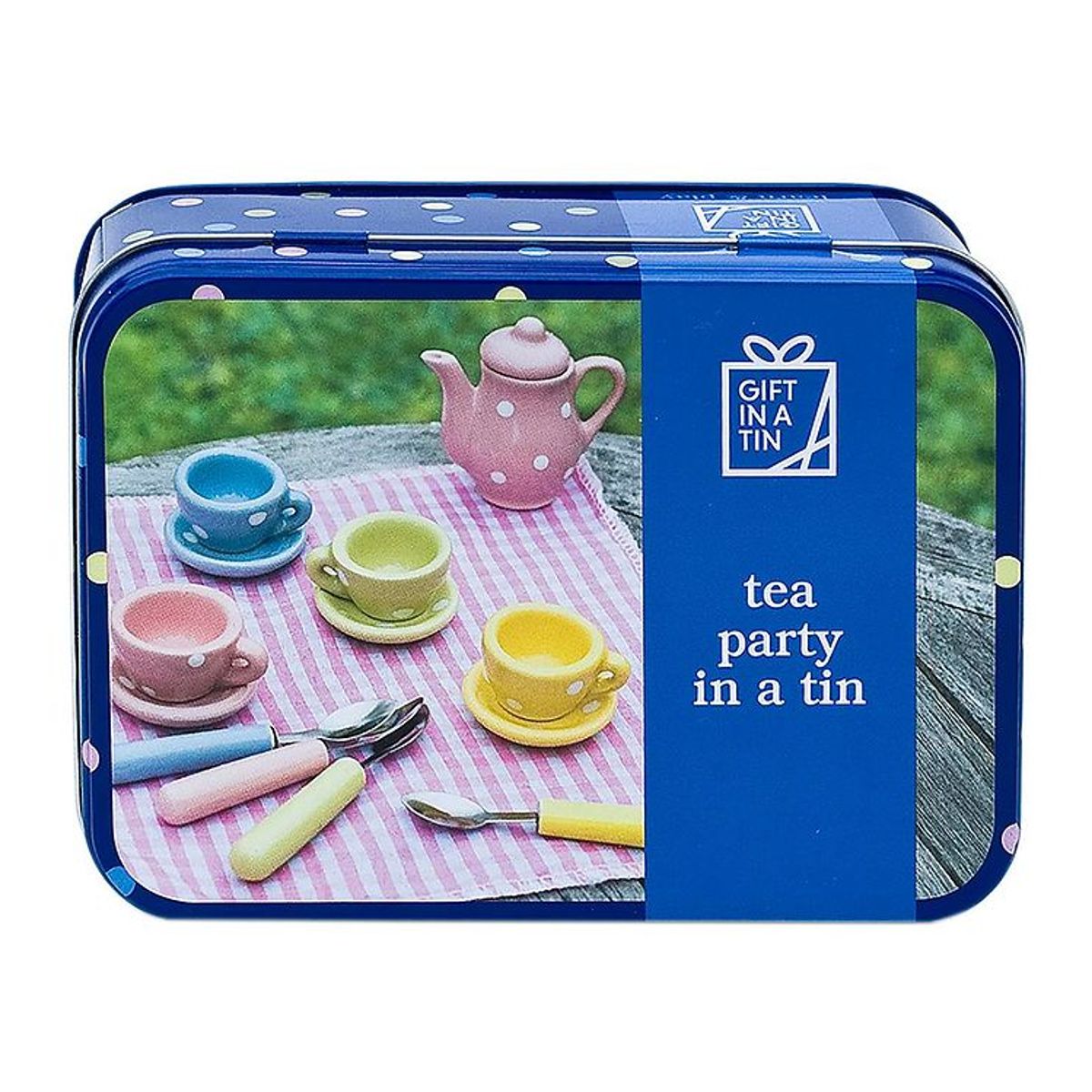 Gift In A Tin Legesæt - Learn & Play - Tea Party In A Tin