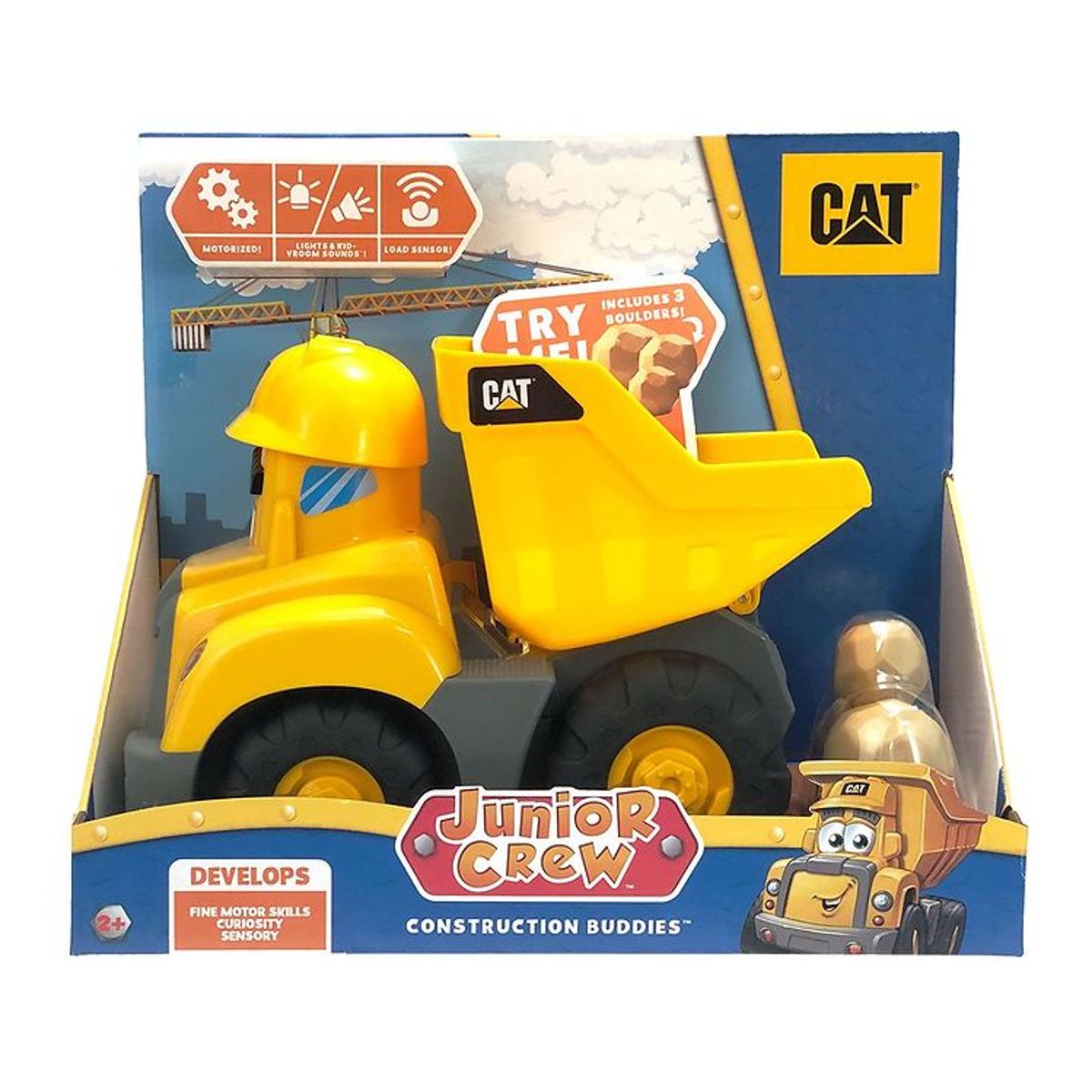 CAT Arbejdsmaskine m. Lyd - 25 cm - Dumper