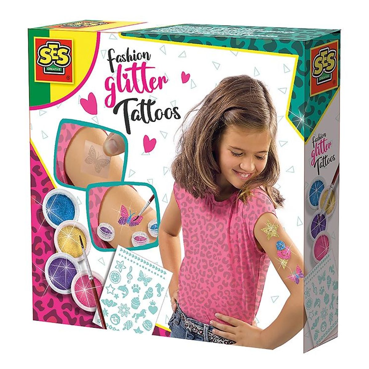 SES Creative Tatoveringer - Fashion Glitter