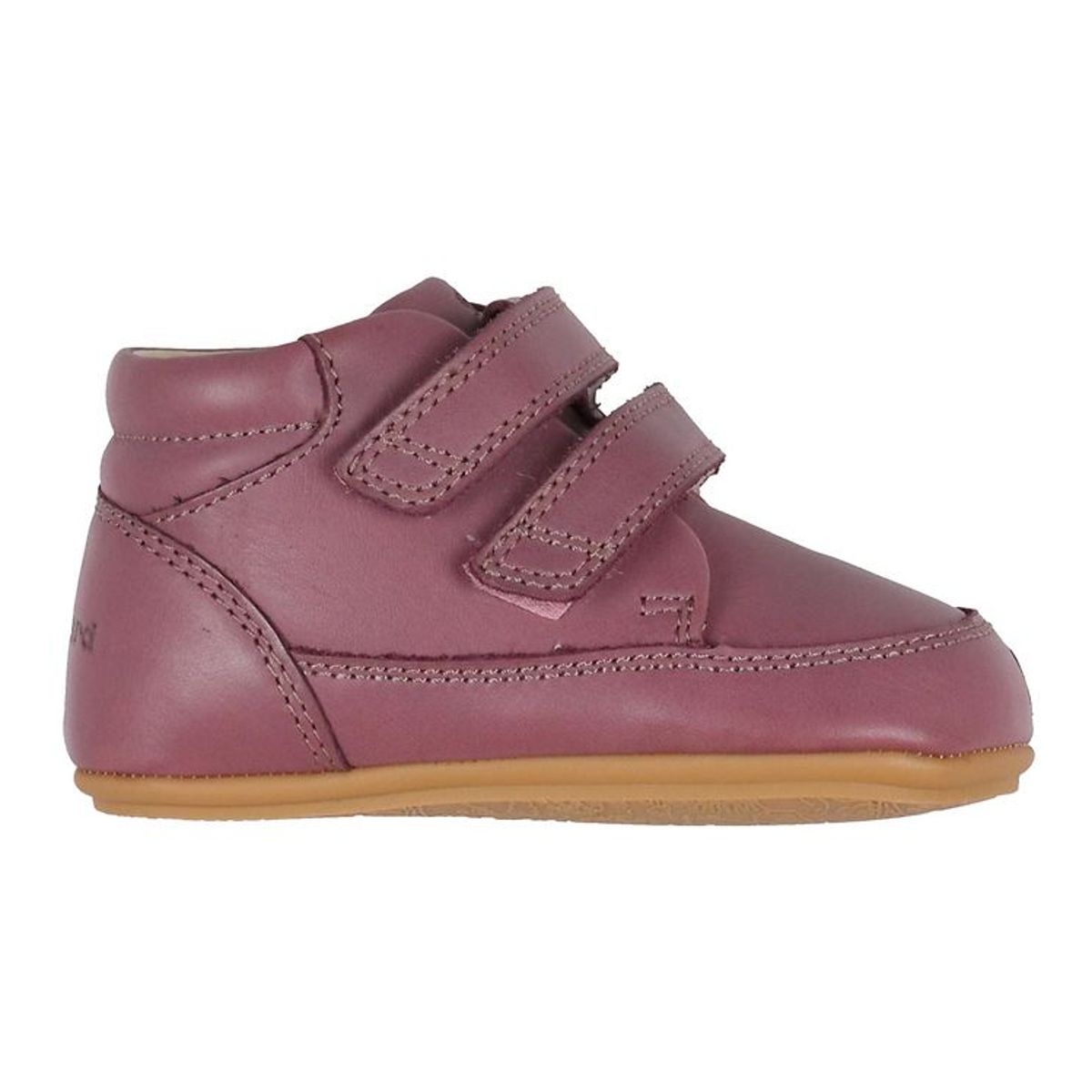 Bundgaard Begyndersko - Prewalker ll Velcro - Dark Rose