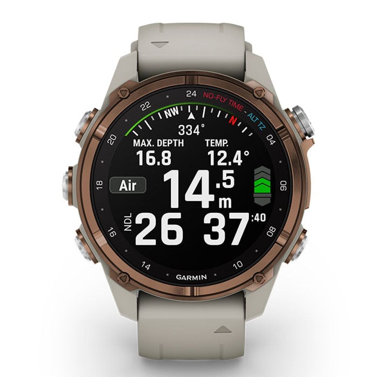 Garmin Descent Mk3i (43mm) Titanium Bronze - Dykkercomputer