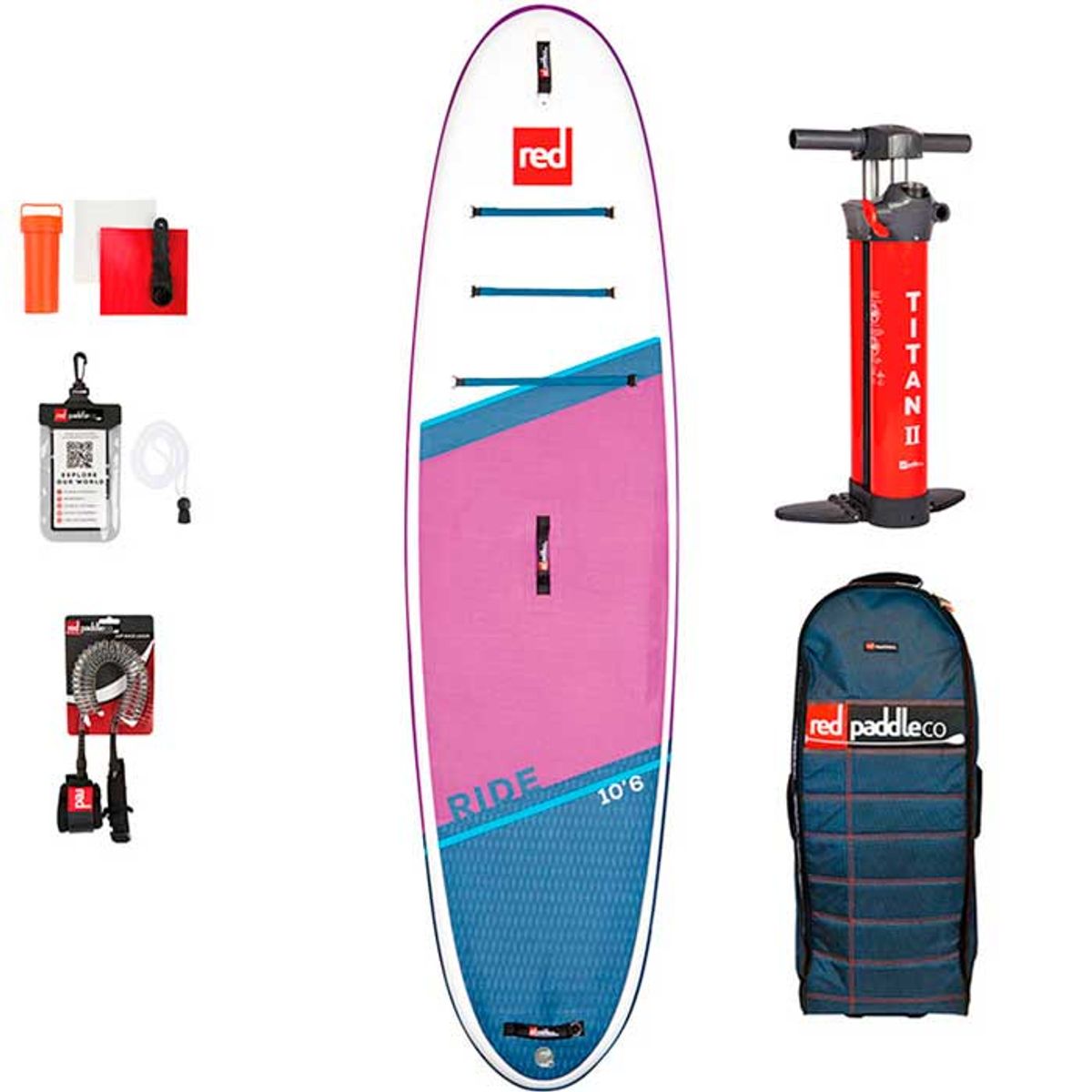 Red Paddle Ride 10'6" SUP Paddleboard - Speciel Edition