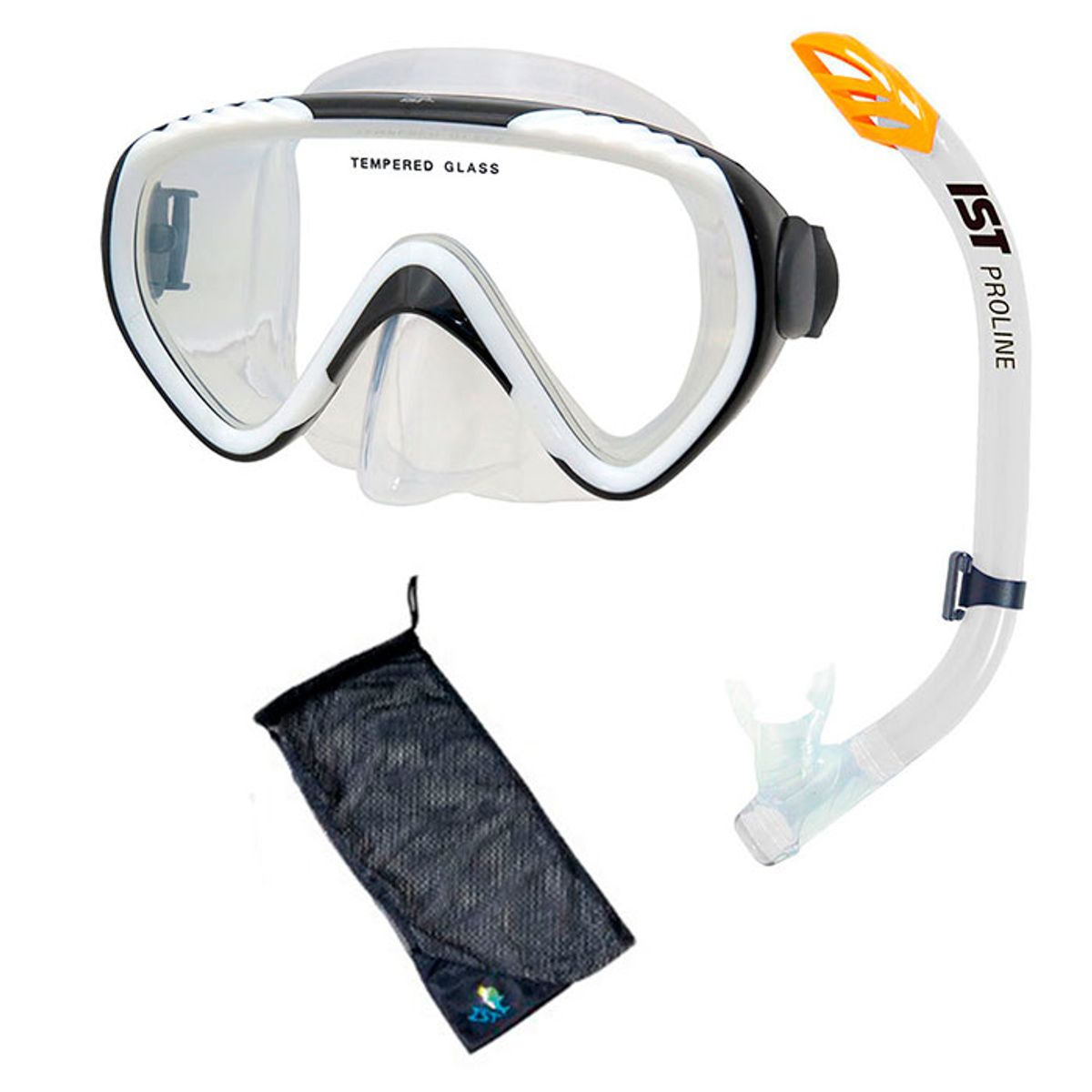 Standard Scope Snorkelsæt - Hvid (Webshoptilbud)