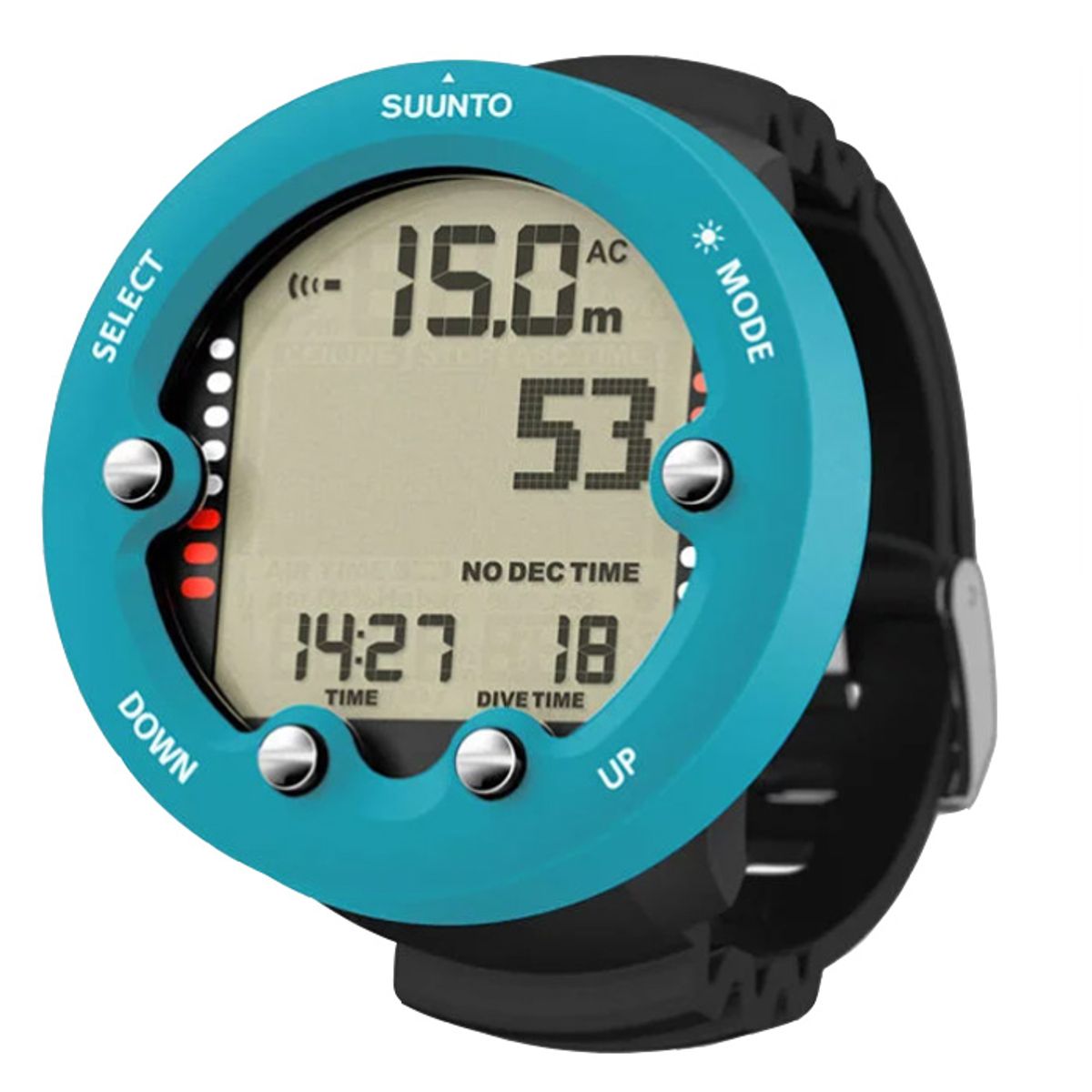 Suunto Zoop Novo Dykkercomputer - Ny farve!-Aqua