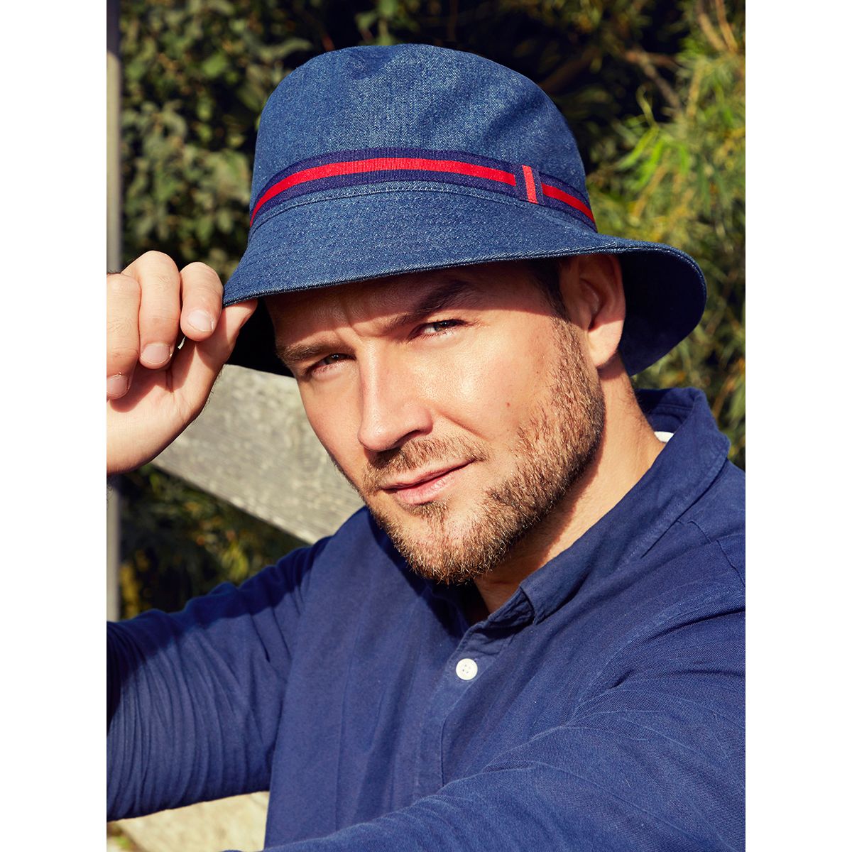 Urban Bucket Hat | Dark Blue Denim