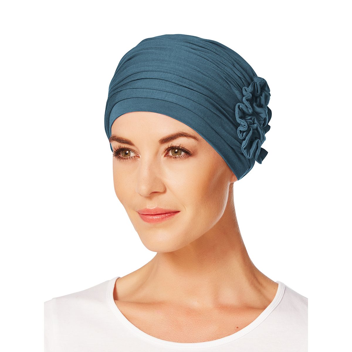 Lotus Turban | Ocean Blue