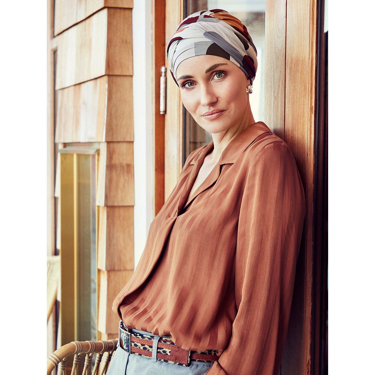 Shakti Turban | Caramel Graphics