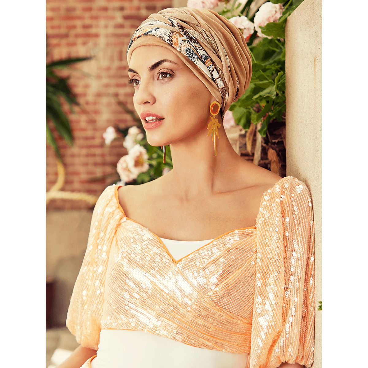 Scarlett Turban | Toffee & Caramel Mix