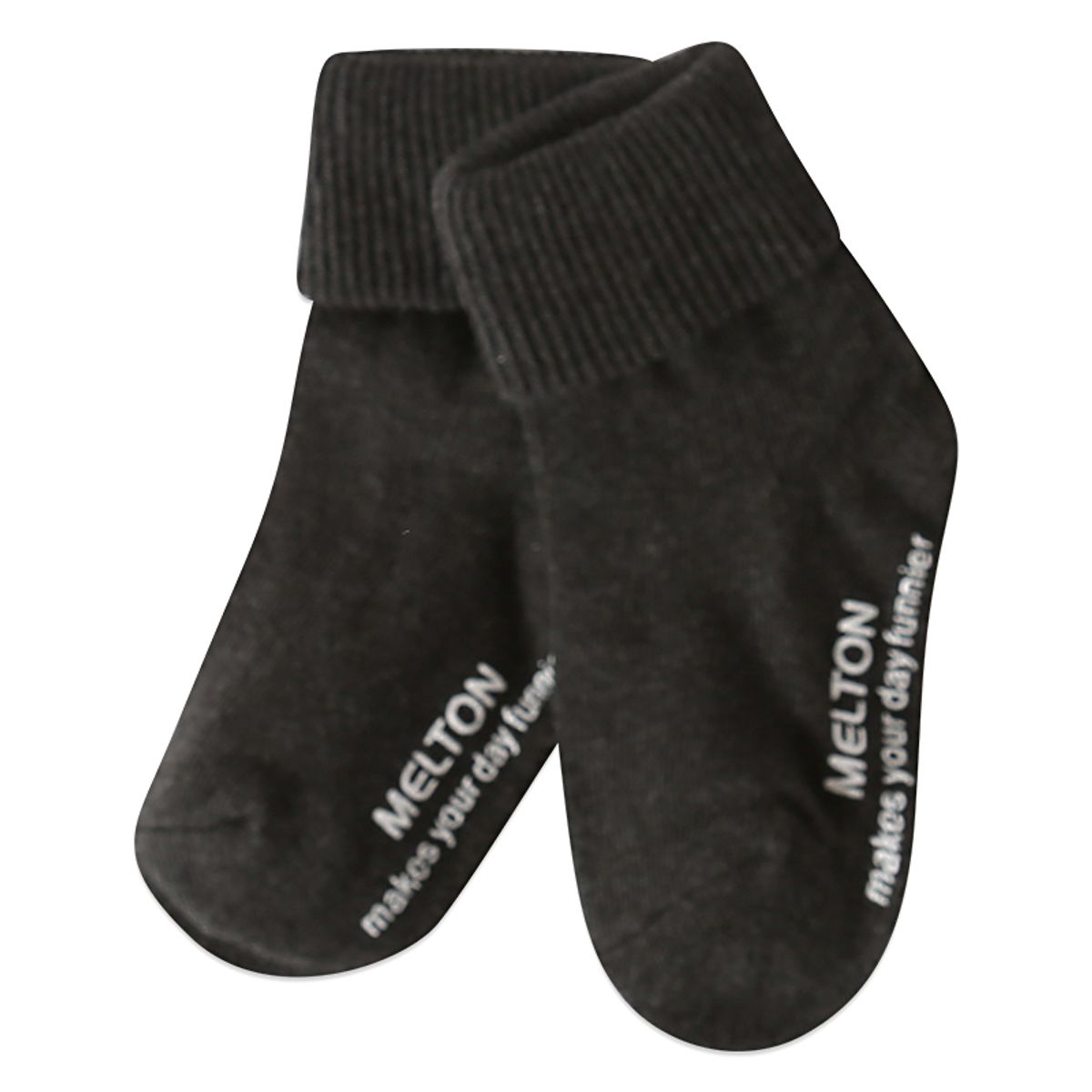 Graumelierte Socken (23-26)