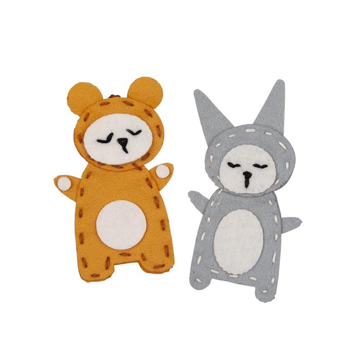 Bear + bunny DIY (One size)