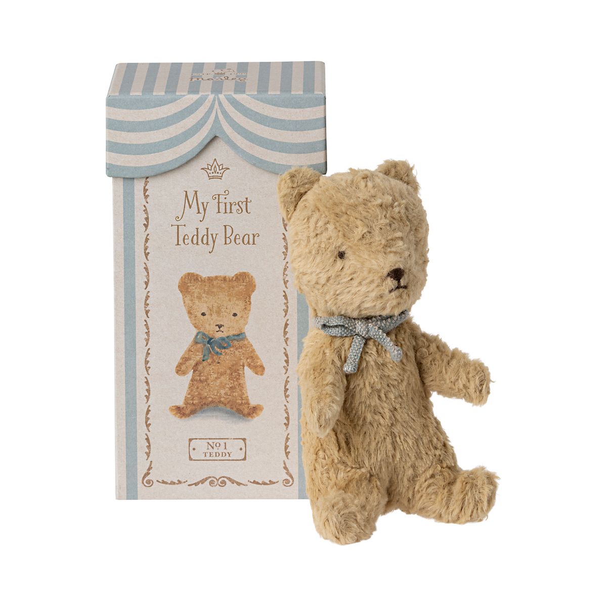 Bamse i æske - my first teddy (One size)