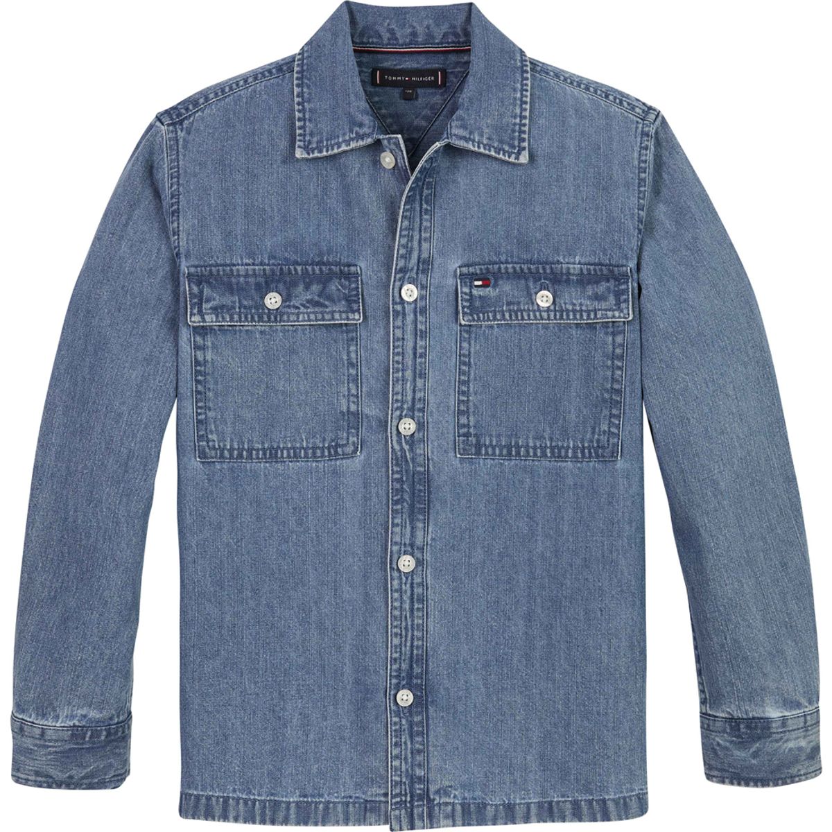 Denim skjorte (16 år/176 cm)