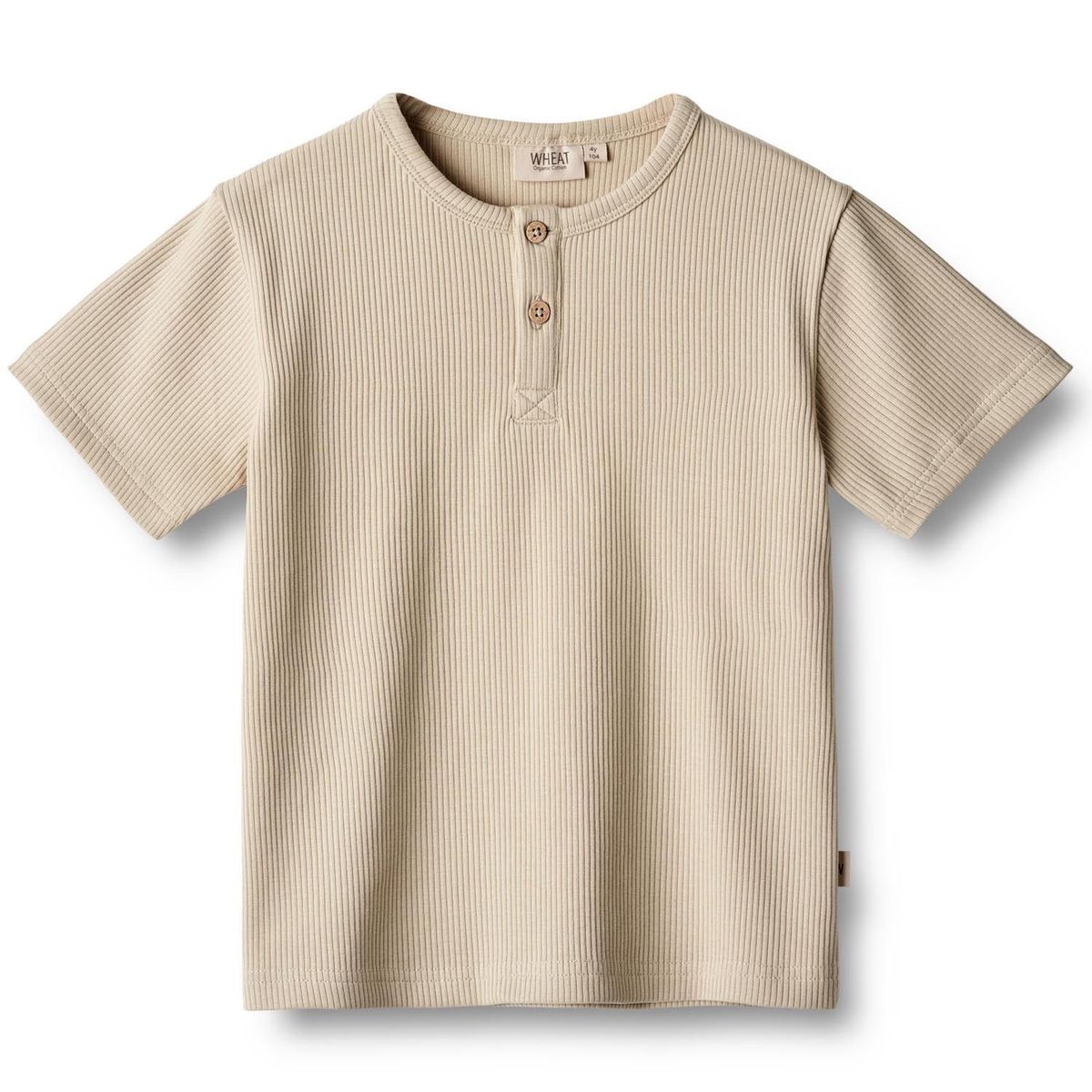 Organic Lumi rib t-shirt (4 år/104 cm)