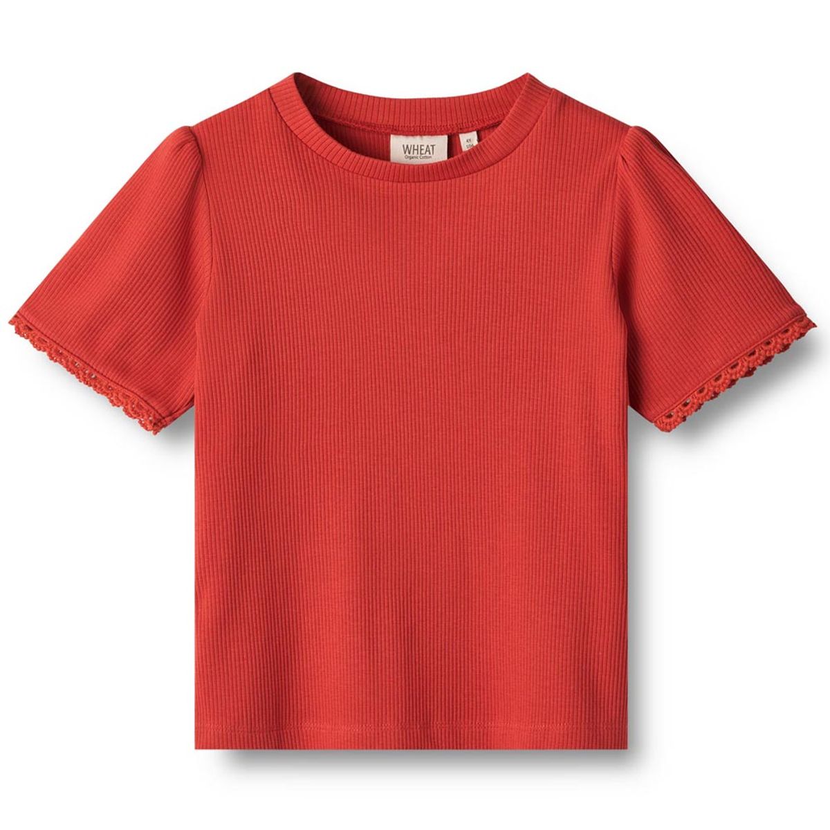 Organic Iris rib t-shirt (5 år/110 cm)