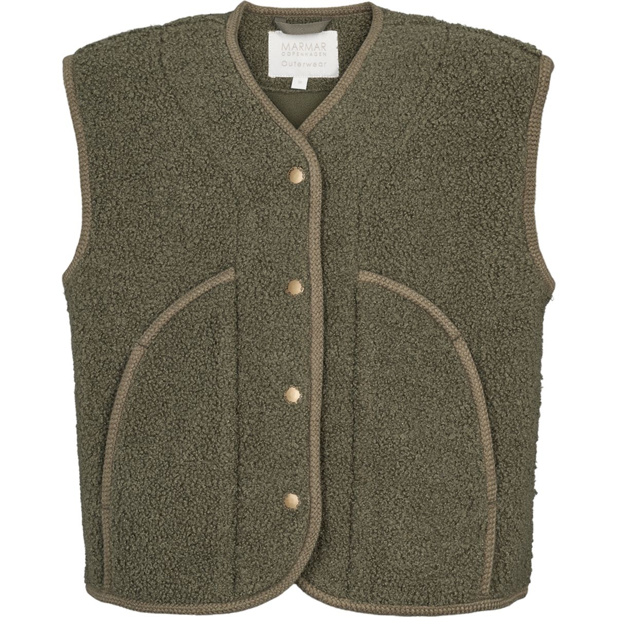 Jolly teddyfleece vest (6 år/116 cm)