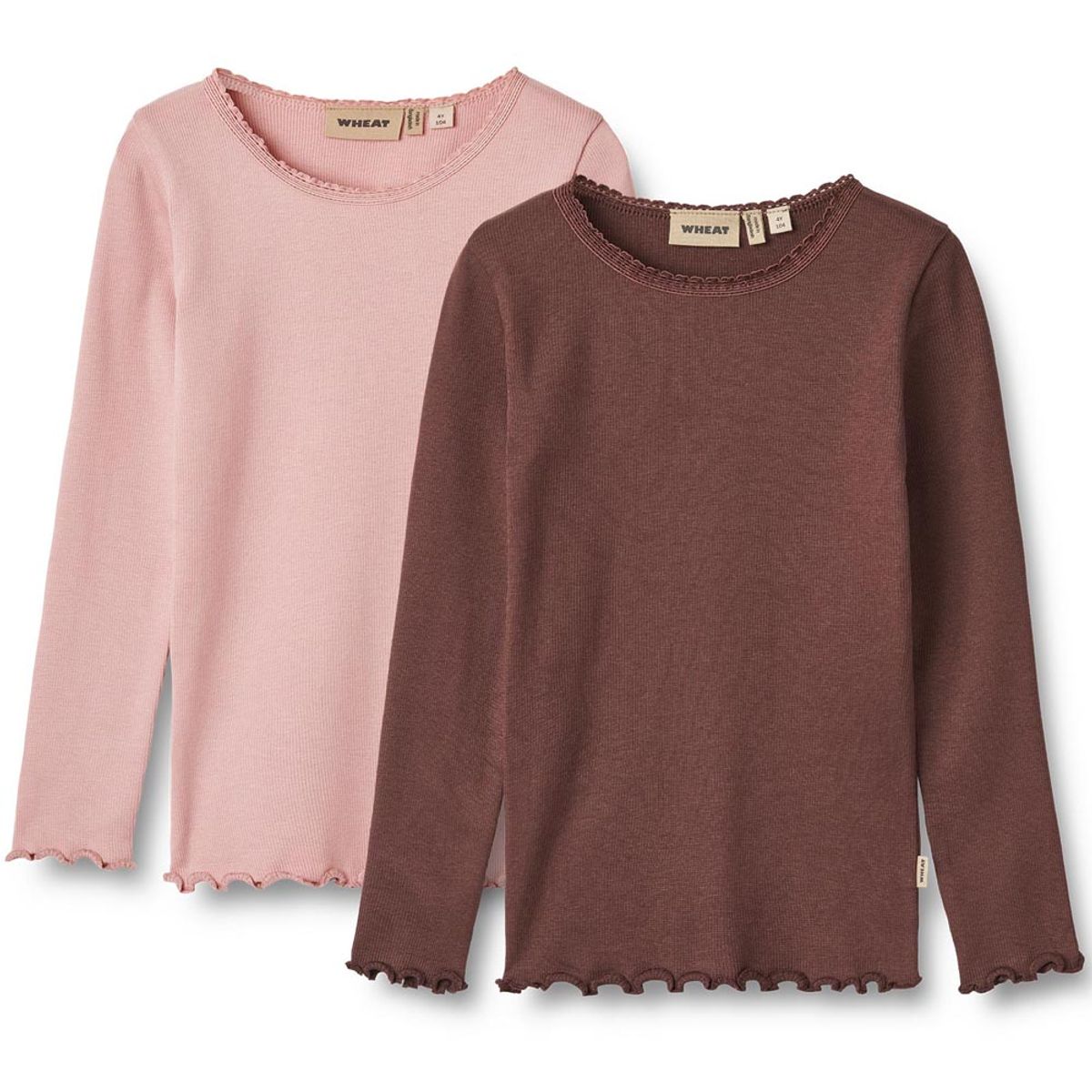 Reese 2-pak rib bluse (3 år/98 cm)