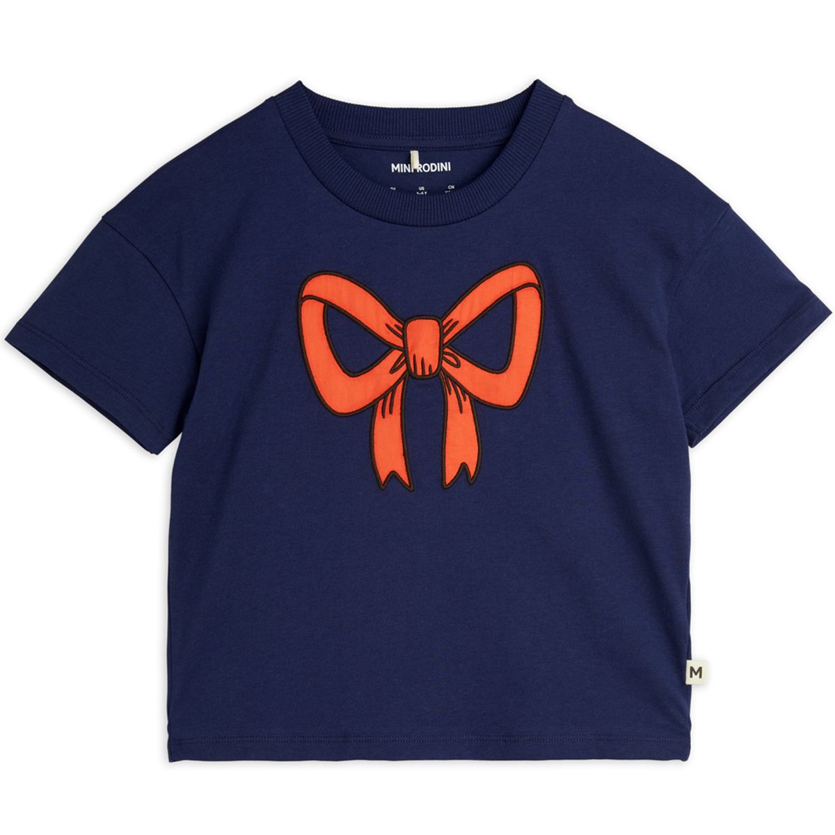 Organic Bow t-shirt (92-98 cm)