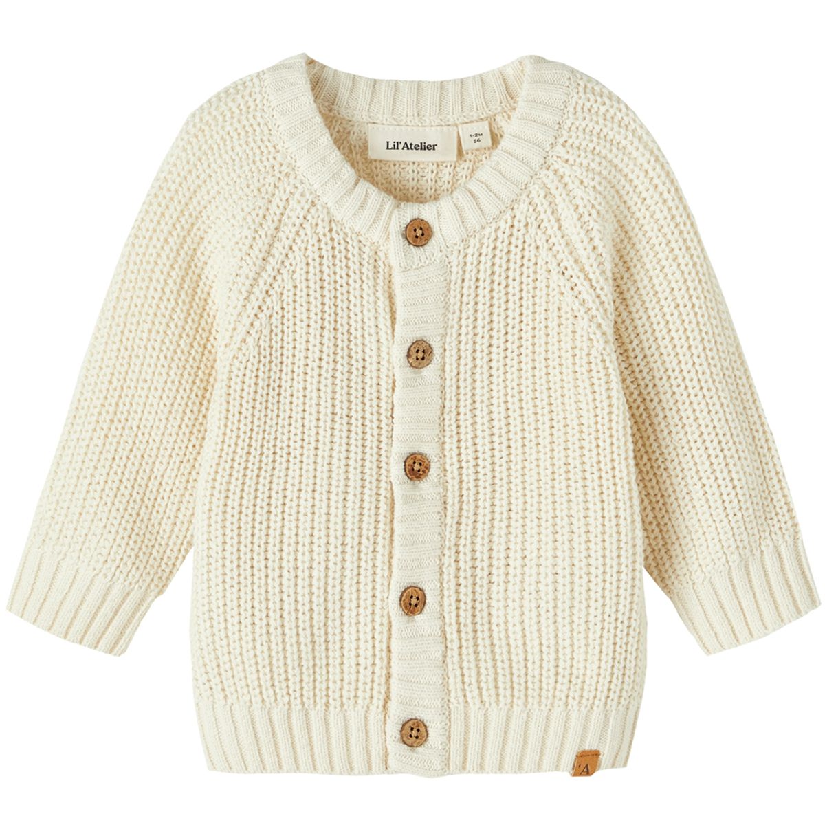 Organic NBNEmlen cardigan (1 mdr/56 cm)