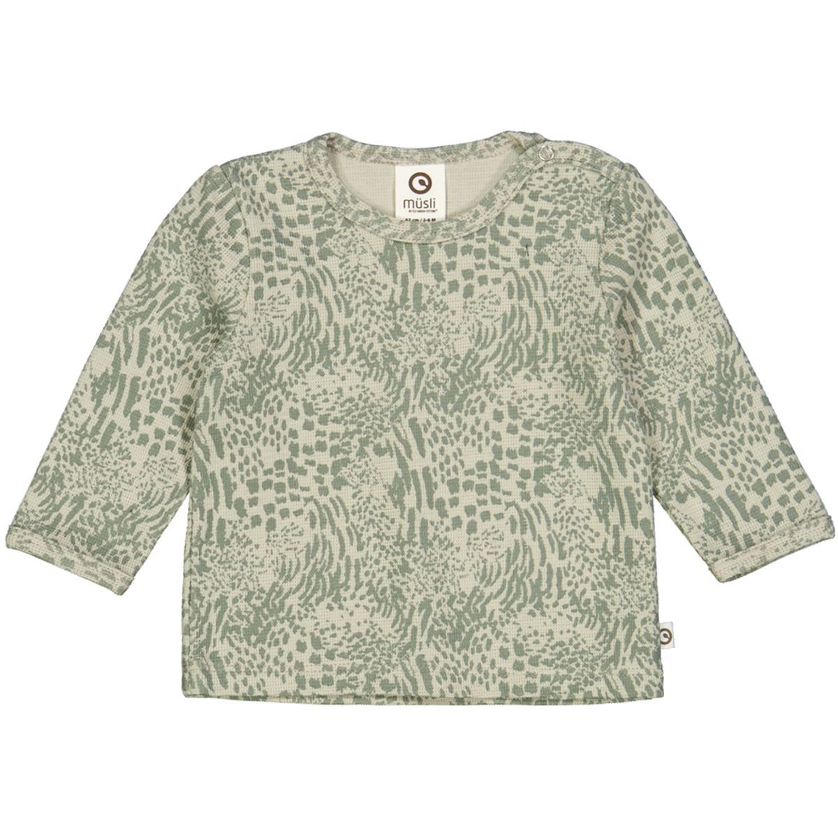 Organic Leopard bluse (2 år/92 cm)