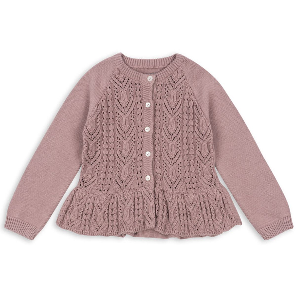 Organic Cabby cardigan (4 år/104 cm)