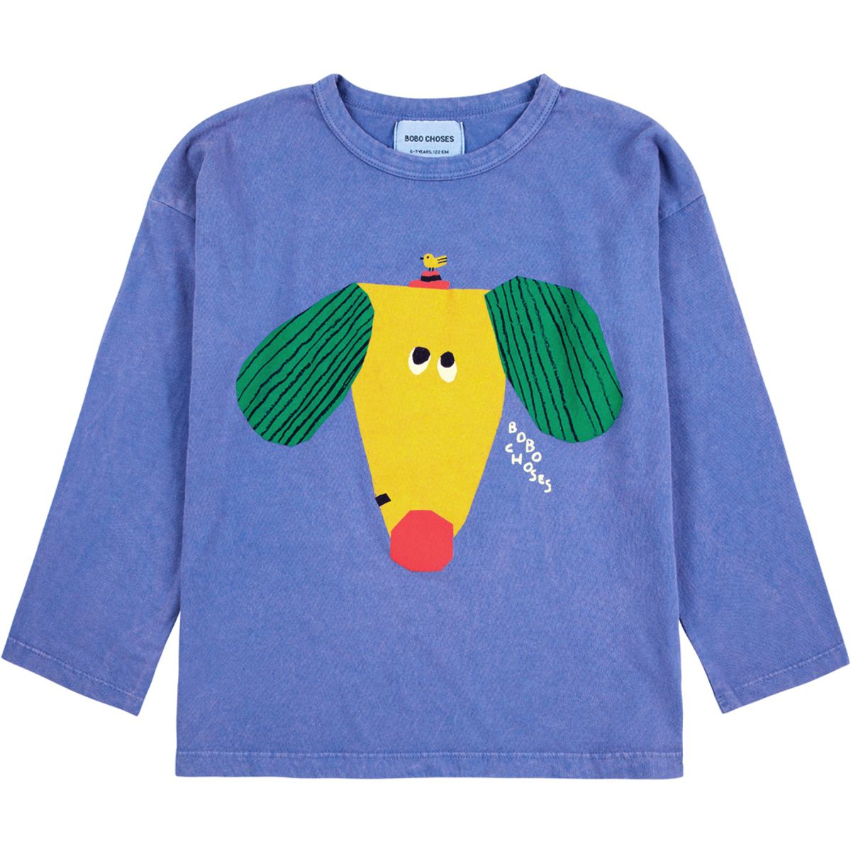 Organic Happy Dog t-shirt (4-5 år)